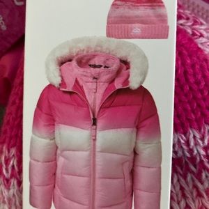 Snowzu girls coat NWT